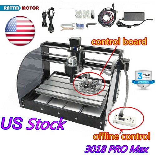 3018 pro max cnc router - cnc, pvc