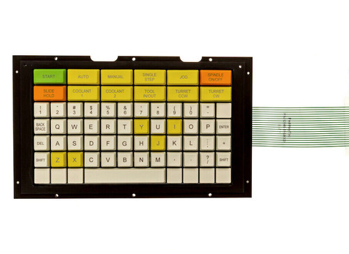 Keyboard with bezel for fadal - bezel,